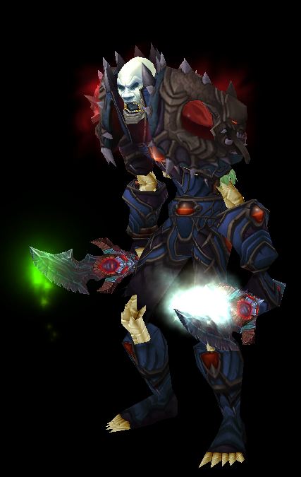 An Undead Rogue in Vengeful Gear